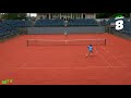 Top 10 Points Nationals GB | Winning my center court match ( 2rd set )