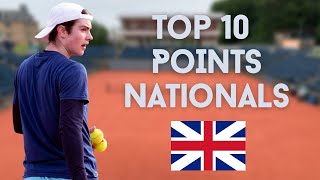 Top 10 Points Nationals GB | Winning my center court match ( 2rd set ) screenshot 5