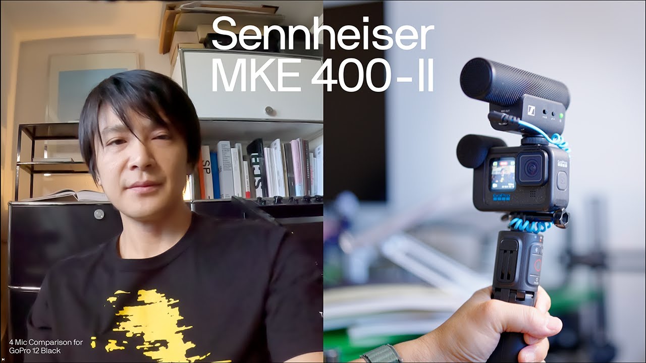GoPro 12 マイク比較4選】メディアモジュール／内蔵マイク