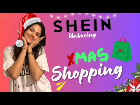 Shein Christmas shopping කරා😍🎄නංගිල shape කරගන්න ගත්ත දේවල් | ඔක්කොම වගෙ $4 ට අඩුයි😱 | unboxing