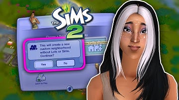 How I Create and Play Custom Sims 2 Hoods (lots of lore)