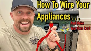 How To Wire Your Appliance and Make Your Own Power Cord