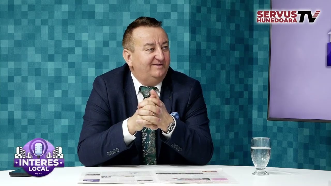 INTERES LOCAL - invitat: EMIL IOAN RÎSTEIU, primarul orașului Simeria