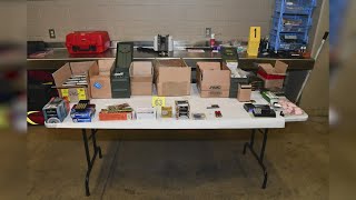 Authorities discover grenades, explosive-making materials man planned to use in terroristic plot