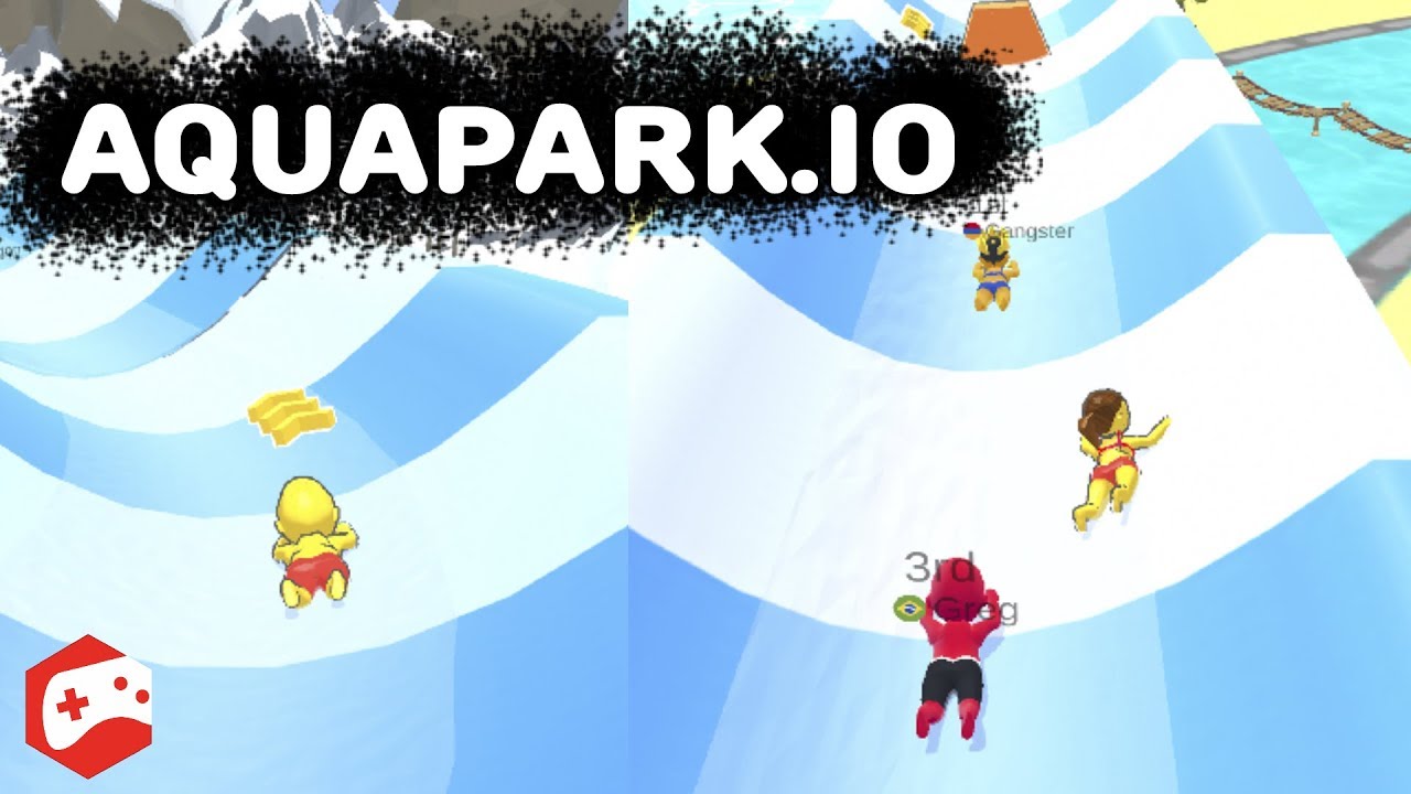 aquapark.io (By VOODOO) iOS/Android Gameplay Video YouTube