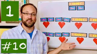 Side, together, wiggle! | Rhythm is LONG and SHORT sounds