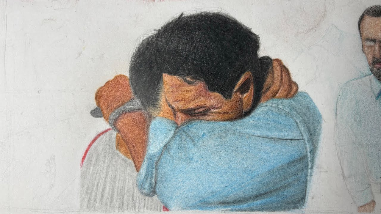 Colored pencil Drawing Time-lapse (part 1)