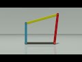 How Four bar linkage Mechanism Work! | Best 3D Animation |