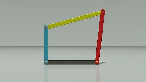 How Four bar linkage Mechanism Work! | Best 3D Animation |