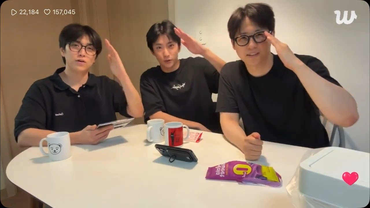 250820 [B1A4 위버스 라이브] 🐻🐥🐶🍌💚