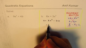 How to Avoid Mistakes in Solving Quadratic Equations - EDEXCEL - GCSE - SAT