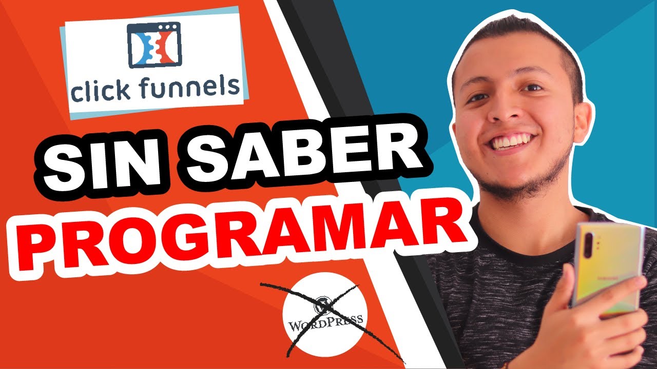 Crear una WEB sin SABER PROGRAMAR con CLICKFUNNELS (Guía Rápida para los que huyen de WORDPRESS!) 🙄