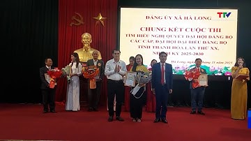 Xã Hà Long thi tìm hiểu Nghị quyết Đại hội Đảng bộ các cấp | NSTH