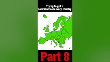 Trying to get a comment from every country Part8 #shorts #map #geography