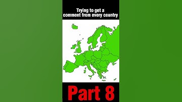 Trying to get a comment from every country Part8 #shorts #map #geography