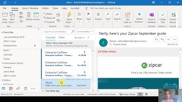 Microsoft Outlook 2016 - Drag and Drop
