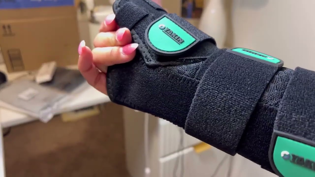Oyakin Wrist Brace with Thumb Spica Splint – Medical Grade Support for Carpal Tunnel