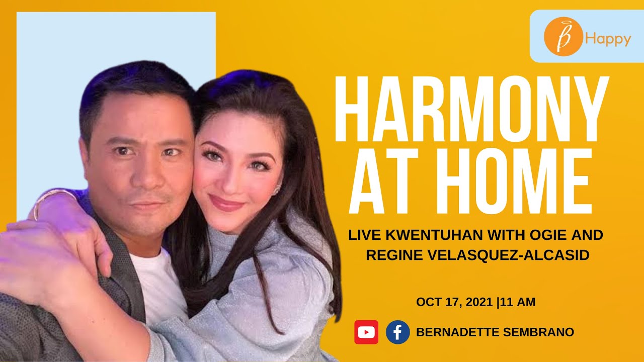 Usapang mag-asawa at kantahan with Regine Velasquez & Ogie Alcasid | BHappy