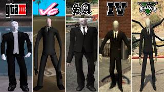 SLENDERMAN in GTA Games (III, VC, SA, IV, V)