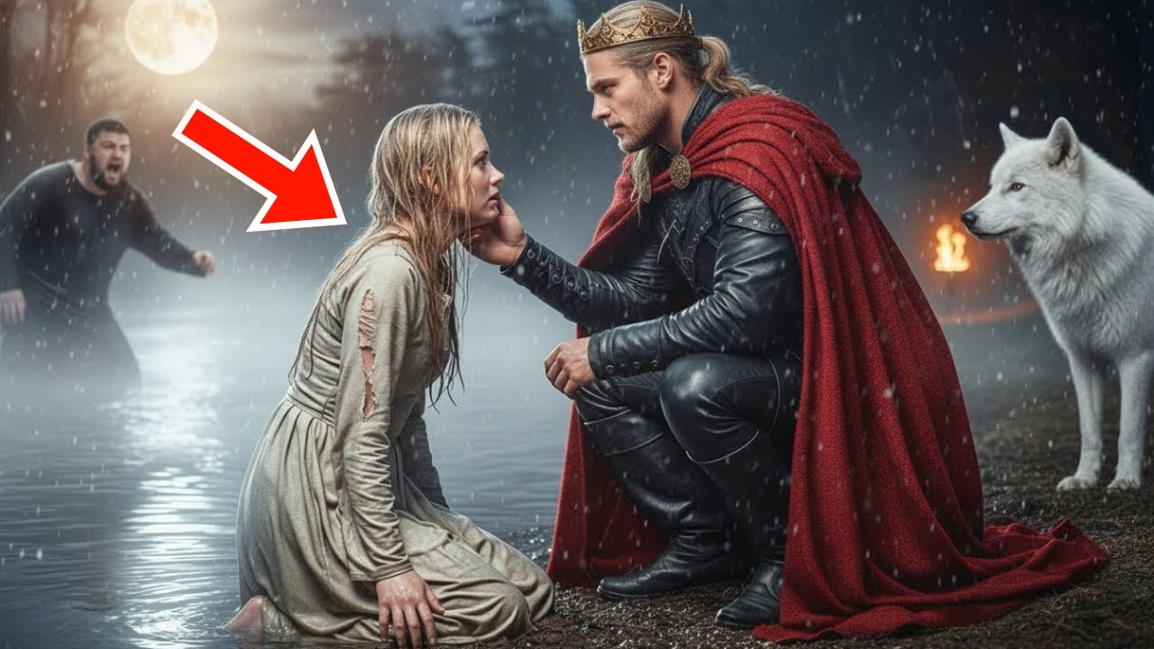 Si è gettata nel fiume per fuggire dal suo compagno violento — e il Re Alfa l’aspettava dall’altra