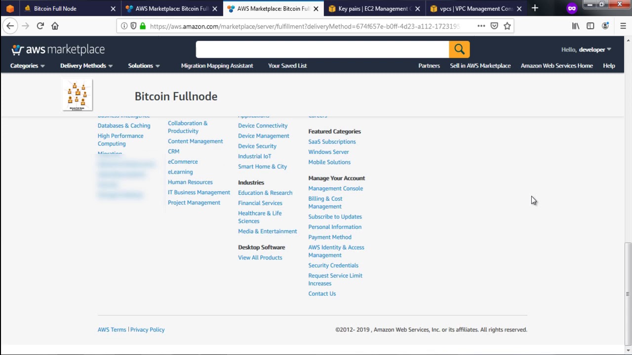 bitcoin web service