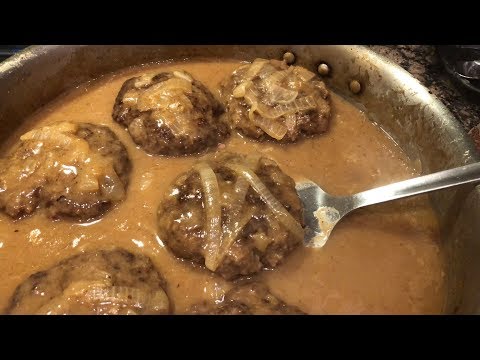 Hamburger Steak by The Cajun Ninja