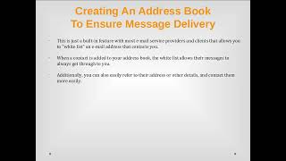 Details 14   Creating An Address Book Update