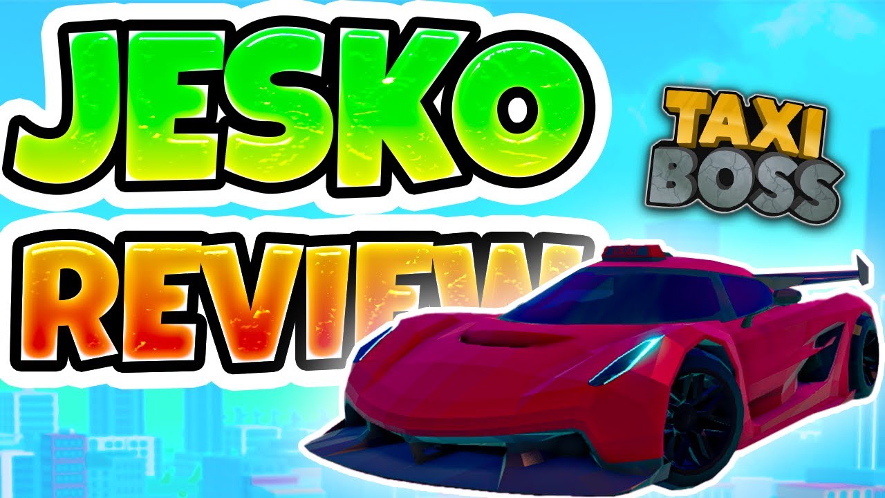 The Most FASTEST Car In The Game Review! (Roblox Taxi Boss) YouTube