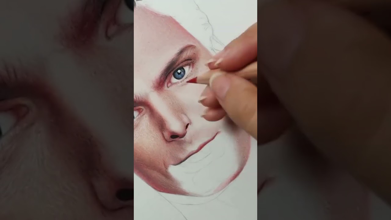 26 HORAS de Dibujo Realista: El Superman de Christopher Reeve ✍️