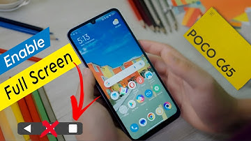 How to Set POCO C65 Side Back Button | Poco C65 Full Display Settings
