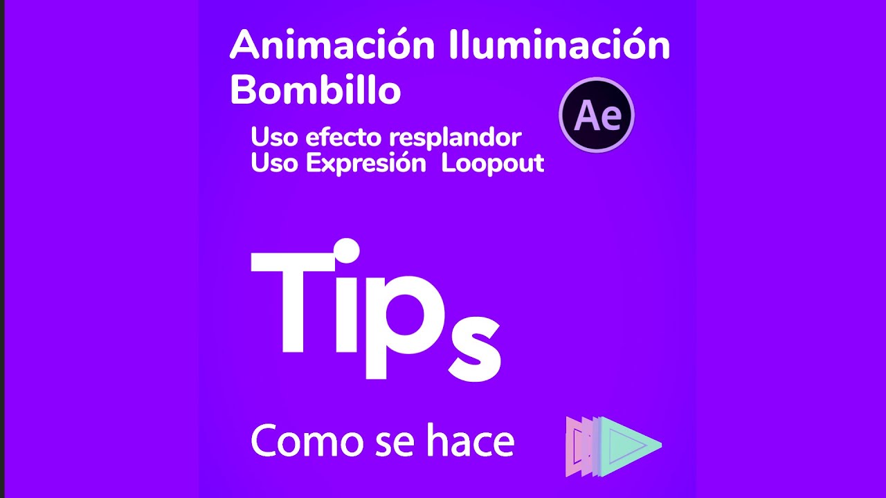 TUTORIAL en español AFTER EFFECTS - Uso expresión Loopout y efecto ...