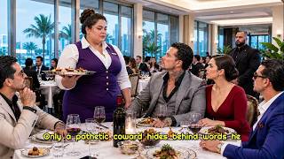 The Mafia Boss Insulted Her In Arabic, The Plus-size Waitress Answered Back And Called Him A Coward