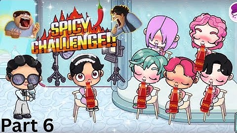 Saja Boys Spicy Challenge 🌶️ | K-pop Demon Hunter Movie Part 6 | Avatar World