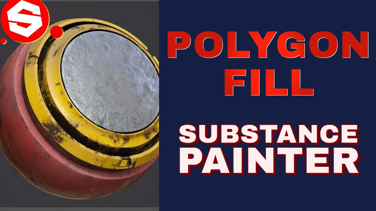 Polygon Fill Tool in Substance Painter - YouTube