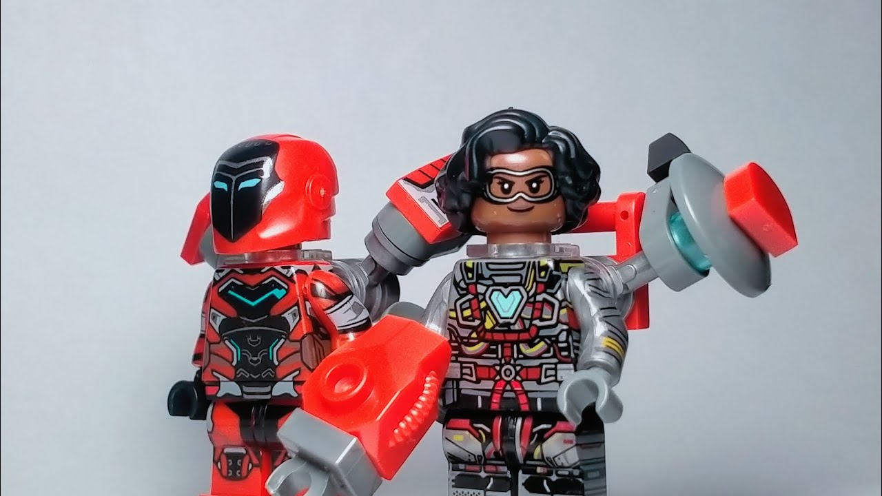 Unofficial Lego Ironheart (Riri Williams) Black Panther Wakanda Forever