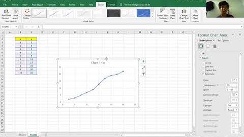 Cara membuat grafik, menentukan slope, dan intercept pada MS excel ( how to make graph in MS excel )