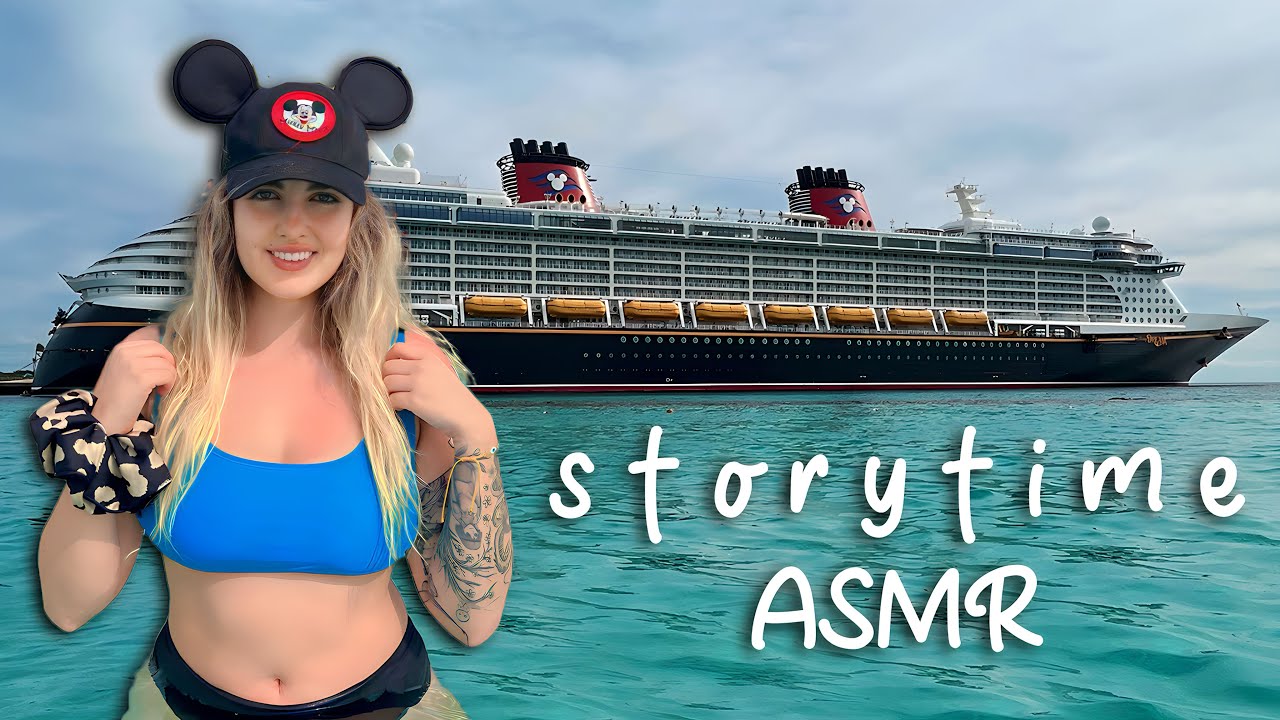 asmr en español ASÍ ES VIAJAR EN EL CRUCERO DE DISNEY con SUSURROS PARA DORMIR