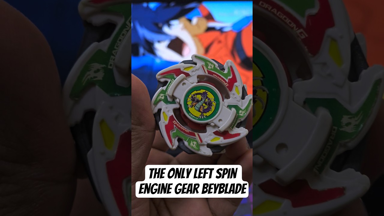 Dragoon g is the ONLY Left Spin Engine Gear Beyblade 