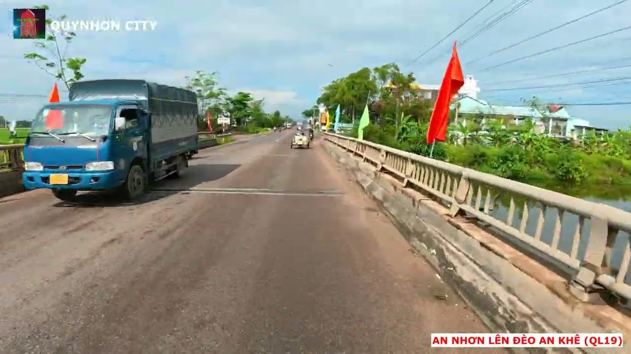QUỐC LỘ 19 TỪ NHƠN HÒA LÊN ĐÈO AN KHÊ