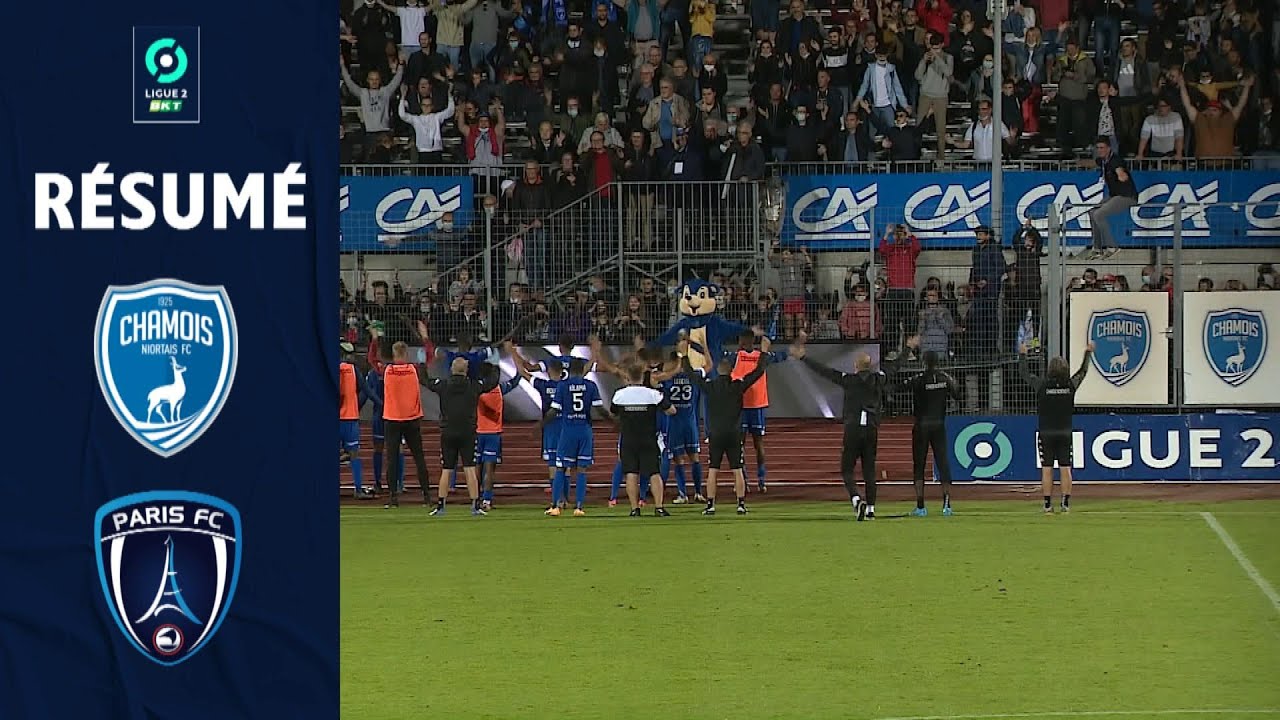 CHAMOIS NIORTAIS FC - PARIS FC (4 - 1) - Résumé - (CNFC - PFC) / 2021-2022