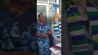 Mayor Yvonne Aki-Sawyer Obe Joined By Deputy Mayor Kweku Lisk, Councilors And Council Staff Official