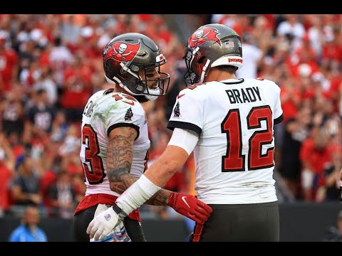Tom Brady – Every Completed Pass – Tampa Bay Buccaneers vs Chicago Bears – NFL Week 7 2021