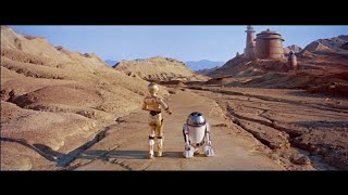 Return of the Jedi 1983 | R2-D2 and C3PO visit Jabba's Palace | Original Version |