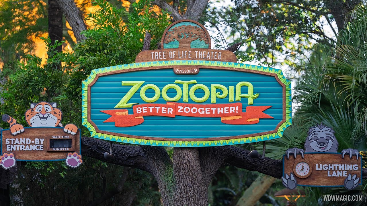 Первый взгляд на «Зверополис»: Лучше вместе! в тематическом парке Disney Animal Kingdom