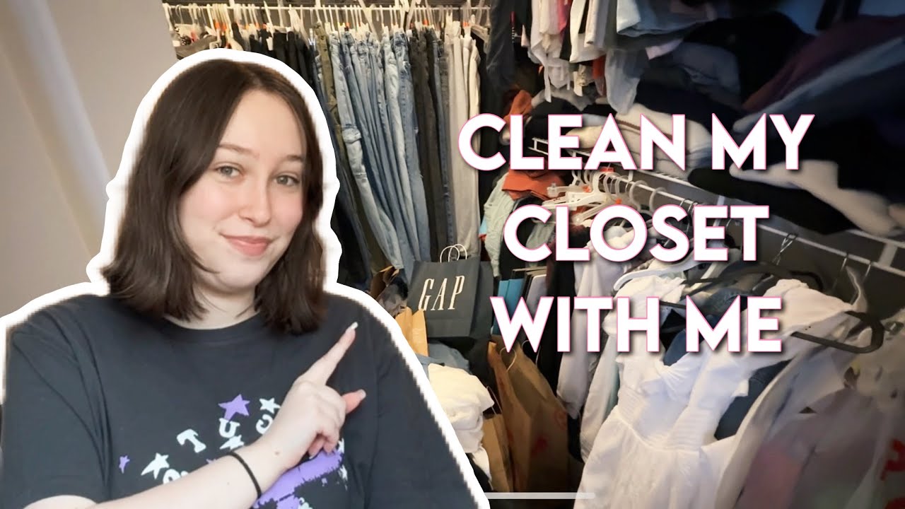 Clean And Organize My Closet With Me! - YouTube