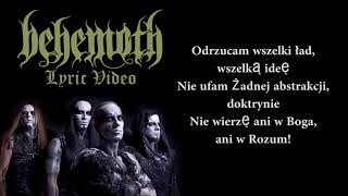 Miniatura de vídeo de "Behemoth - In The Absence Ov Light (LYRICS / LYRIC VIDEO)"