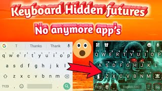 Keyboard Hidden features |How to change Keyboard theme without any application screenshot 5
