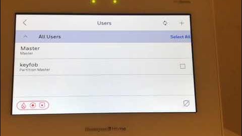 Honeywell Proa7 how to delete a code part 2