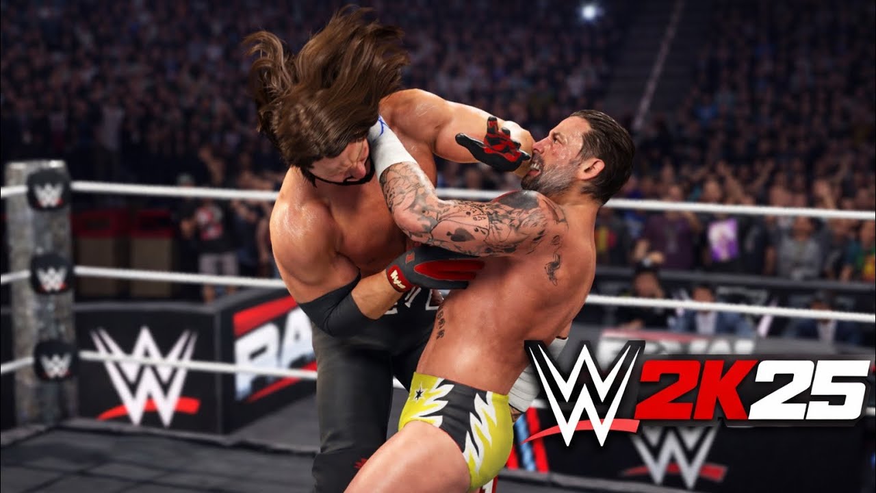 AJ Styles vs CM Punk | RAW Dream Match | WWE 2K25