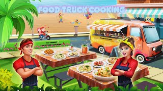 Food Truck Cooking II 100+ Orders in 5 Mins?! One Mistake = GAME OVER! 🍟🔥 #FoodTruckCooking #Mobile screenshot 3